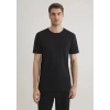 Mavi 061747 0 Yaka Erkek Tshirt - Siyah