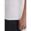 Mavi 061748 V Yaka Erkek Tshirt - Beyaz
