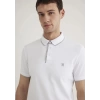 Mavi 062373 Yakali Erkek Tshirt - Beyaz