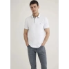 Mavi 062373 Yakali Erkek Tshirt - Beyaz