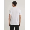 Mavi 062772 0 Yaka Erkek Tshirt - Beyaz