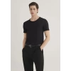 Mavi 062772 0 Yaka Erkek Tshirt - Siyah