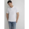 Mavi 063247 Yakali Erkek Tshirt - Beyaz