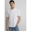 Mavi 063247 Yakali Erkek Tshirt - Beyaz