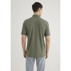 Mavi 063247 Yakali Erkek Tshirt - Haki