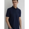 Mavi 063247 Yakali Erkek Tshirt - Lacivert