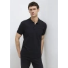 Mavi 064946 Yakali Erkek Tshirt - Siyah