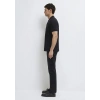 Mavi 064946 Yakali Erkek Tshirt - Siyah