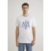 Mavi 065109 0 Yaka Erkek Tshirt - Beyaz