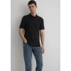 Mavi 066157 Yakali Erkek Tshirt - Siyah