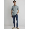 Mavi 066157 Yakali Erkek Tshirt - Yesil