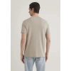 Mavi 066282 0 Yaka Erkek Tshirt - Toprak