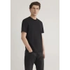 Mavi 066483 0 Yaka Erkek Tshirt - Siyah