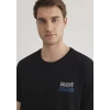 Mavi 066841 0 Yaka Erkek Tshirt - Siyah