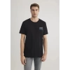 Mavi 066841 0 Yaka Erkek Tshirt - Siyah