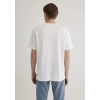 Mavi 066842 0 Yaka Erkek Tshirt - Beyaz