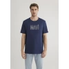 Mavi 066842 0 Yaka Erkek Tshirt - Lacivert
