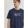 Mavi 066842 0 Yaka Erkek Tshirt - Lacivert