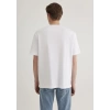 Mavi 067074 0 Yaka Erkek Tshirt - Beyaz