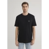Mavi 067074 0 Yaka Erkek Tshirt - Siyah
