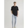 Mavi 067074 0 Yaka Erkek Tshirt - Siyah