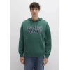 Mavi 067149 Kapsonlu Erkek Sweat - Zumrut Yesili