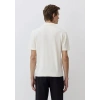 Mavi 0710248 Yakali Erkek Tshirt - Ekru