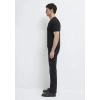 Mavi 0710250 0 Yaka Erkek Tshirt - Siyah