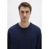 Mavi 0710370 0 Yaka Erkek Triko - Lacivert
