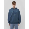 Mavi 0s10189 Kapsonlu Erkek Sweat - Petrol