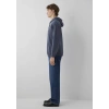 Mavi 0s10196 Kapsonlu Erkek Sweat - Kursun Rengi