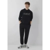 Mavi 0s10196 Kapsonlu Erkek Sweat - Siyah