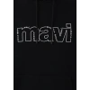 Mavi 0s10196 Kapsonlu Erkek Sweat - Siyah