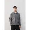 Mavi 0s10265 Erkek Sweat - Gri Melanj