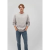 Mavi 0s10276 0 Yaka Erkek Sweat - Gri