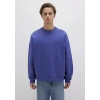 Mavi 0s10415 0 Yaka Erkek Sweat - Mor