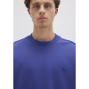 Mavi 0s10415 0 Yaka Erkek Sweat - Mor