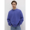 Mavi 0s10415 0 Yaka Erkek Sweat - Mor
