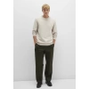 Mavi 0s10457 0 Yaka Erkek Sweat - Bej