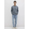 Mavi 0s10457 0 Yaka Erkek Sweat - Indigo