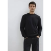 Mavi 0s10457 0 Yaka Erkek Sweat - Siyah
