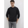 Mavi 0s10457 0 Yaka Erkek Sweat - Siyah