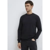 Mavi 0s10457 0 Yaka Erkek Sweat - Siyah