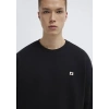Mavi 0s10513 0 Yaka Erkek Sweat - Siyah