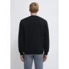 Mavi 0s10528 0 Yaka Erkek Sweat - Siyah