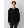Mavi 0s10551 0 Yaka Erkek Sweat - Siyah