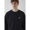 Mavi 0s10611 0 Yaka Erkek Sweat - Siyah