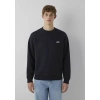 Mavi 0s10611 0 Yaka Erkek Sweat - Siyah