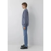 Mavi 0s10620 0 Yaka Erkek Sweat - Antrasit