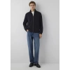 Mavi 0s10653 Fermuarli Erkek Sweat - Siyah